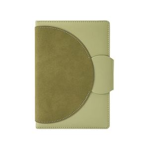 New Trending 2026 Custom Logo <b>A5</b> PU Leather Business Notebook Semicircular Journal with Magnetic Buckle Office Planner - Product Image 4