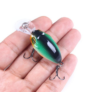 Hunthouse — leurre flottant à <span class=keywords><strong>Crankbait</strong></span>, appât artificiel idéal pour la pêche à la manivelle, très faible, 60mm, 6.2G - Product Image 2