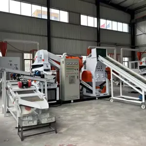 Cheap price industrial cable wire granulating machine for recycling mixed wires crushing separating equipment BS-N125 On sell