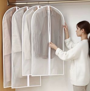 <span class=keywords><strong>Housse</strong></span> de protection transparente pour sacs à vêtements pour voyage stockage de placard mobile manteau de veste de <span class=keywords><strong>pull</strong></span> anti-mites - Product Image 3
