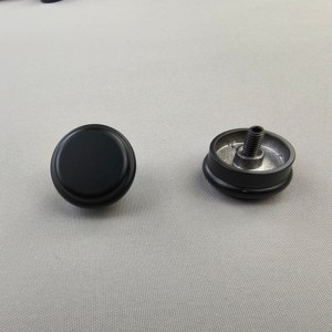 Hiện đại Rèm màu đen cực mở rộng bền kim loại rèm que xoắn nối có thể điều chỉnh 400mm Chiều dài gói nhỏ dễ dàng giao hàng - Product Image 6