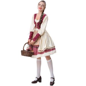 Disfraz de Carnaval de Halloween para Adultos, Disfraz de Caperucita Roja Inspirado en TV y Películas - Product Image 4