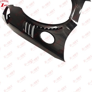 Parafango Anteriore in Fibra di Carbonio Z-ART 992 GT2RS per <span class=keywords><strong>Porsche</strong></span> 992 911 2018+ <span class=keywords><strong>Tutti</strong></span> <span class=keywords><strong>i</strong></span> <span class=keywords><strong>Modelli</strong></span> Kit Carrozzeria Facelift - Product Image 5