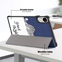 Étui en cuir PU avec support pliable magnétique fin pour Honor Pad V9 11.5 2025