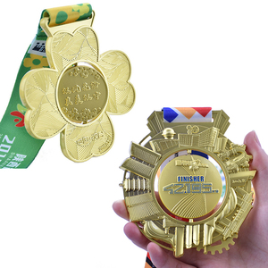 HyperCrafts Metaalbewerkingsfabriek Op Maat Gemaakt Vorm Op Maat Gemaakt Logo Sport Marathon Race Medaille - Product Image 5