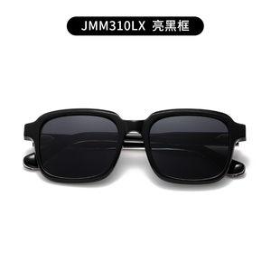 Lunettes de soleil carrées écaille de tortue pour femme, monture intégrale, protection UV400, durables, logo personnalisé, marque tendance JMM310LX - Product Image 6