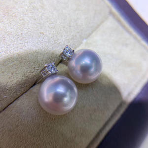 ต่างหูเงินแท้ S925 สำหรับทำเครื่องประดับมุก DIY ตัวเรือนเปล่าสำหรับใส่ไข่มุกขนาด 6-7 มม. ประเภทสินค้า ต่างหูมุก-22166 - Product Image 2