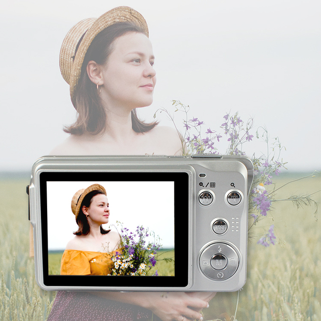 Professional Optical Zoom Digital Camera 2.7" Tft Lcd Hd Camera Digital Photo Camera