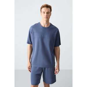 Ensemble de shorts pour homme en coton Petrol, coupe oversize, 100% coton, vêtements décontractés basiques, 85257 - Product Image 2