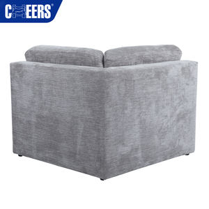 मनवाह चीयर्स फैब्रिक सेक्शनल सोफा सेट फर्नीचर मॉड्यूलर रिक्लाइनर सोफा इलेक्ट्रिक सोफा बेड लिविंग रूम सेट के लिए स्टोरेज के साथ - Product Image 5