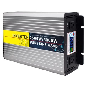 Inversor de Corriente para Auto de 4000W, Onda Sinusoidal Pura, 12V/24V DC a 110V/120V AC, para RV, Camiones y Viviendas Móviles - Product Image 1