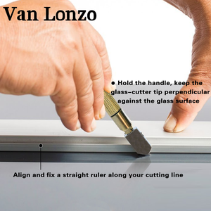 Coupe-<span class=keywords><strong>verre</strong></span> manuel pour <span class=keywords><strong>verre</strong></span> épais, carreaux de sol, coupe multifonctionnelle pour la maison, couteau à rouleau manuel, coupe-<span class=keywords><strong>verre</strong></span> diamanté 6-12 mm - Product Image 3