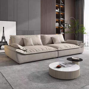 Moderne Italiaanse Zeilboot Geïnspireerde Stoffen Bank-Minimalistisch Design Slappe Comfort Voor De Woonkamer - Product Image 5