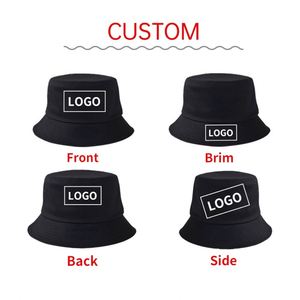 Gorras de Pescador con Logotipo Personalizado, Nuevas, a la Moda, de Color Sólido, para Deportes al Aire Libre de Verano, con Protección Solar y Cierre de Cuerda - Product Image 2