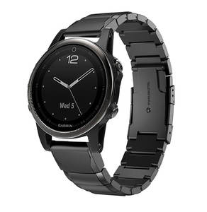Bracelet de montre intelligent en métal et acier inoxydable pour <span class=keywords><strong>Garmin</strong></span> <span class=keywords><strong>Fenix</strong></span> 5 5s 5X <span class=keywords><strong>6X</strong></span> 26MM 22MM 20MM Approach S60 - Product Image 2
