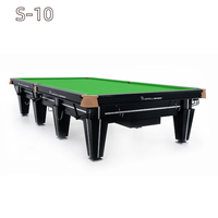 STELLARWAY Mesa de Snooker de 12 pies al por Mayor, Mesa de Billar Estándar de Torneo con Base de Pizarra de Madera Maciza para Clubes y Bares