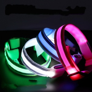 <span class=keywords><strong>Collar</strong></span> de Perro Duradero con Múltiples Colores, Nuevo y <span class=keywords><strong>Popular</strong></span>, con Tres Modos de Iluminación <span class=keywords><strong>LED</strong></span>, Carga USB y Banda Reflectante - Product Image 1