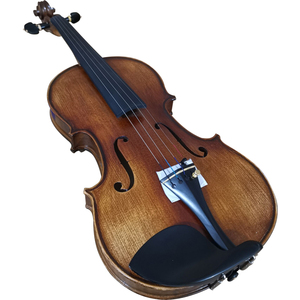 Violín <span class=keywords><strong>Stradivari</strong></span> Clásico Personalizado a Precio de Fábrica, Tapa de Abeto Natural Flameado, Fondo y Lados de Madera de Brasil, Arco de Arce - Product Image 3