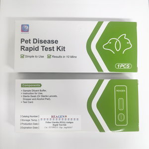 FGIA Pet Health Care Ag Feline Schnelltest <span class=keywords><strong>kit</strong></span> für Feline Cat Pet Care Veterinär-Testkarten-<span class=keywords><strong>Kit</strong></span> mit Fabrik preis - Product Image 2