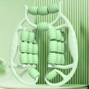 Masajeador de Piernas con 24 Ruedas de Plástico, Anillo Delgado Rodante, para Yoga, Entrenamiento, Masaje y Relajación Muscular - Product Image 2