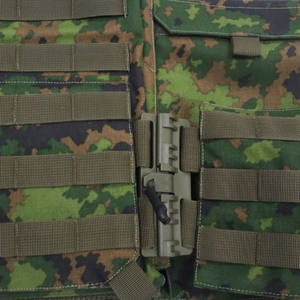 سترة تدريب تكتيكية قابلة للتعديل بنمط التمويه الغابي مع نظام MOLLE - Product Image 3