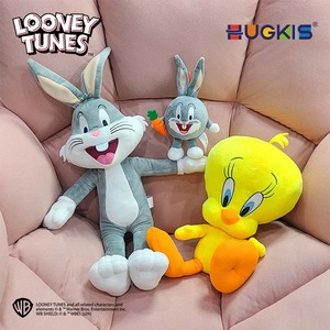 Muñeco de Peluche Súper Suave de Bugs Bunny de Looney Tunes, Regalo de Cumpleaños de Bugs Bunny y LeBron <span class=keywords><strong>James</strong></span> - Product Image 1