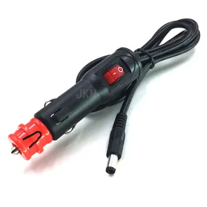 Preços baratos de fábrica com interruptor isqueiro de cigarro, inversão dc5521 dc 12v, conector de fio