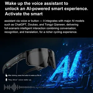 New M95 Multifunctional Smart Sunglasses, 8MP HD <b>Camera</b> for Video Recording, AI Real‑Time Translation, Bluetooth Hands‑free Call - Product Image 6