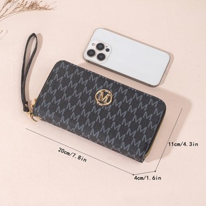 Luxury Designers Women's Long Wallet Double Zipper Clutch Bag Multi-Card Holder <b>Phone</b> Pouch Stylish Wristlet for Ladies - Product Image 4