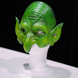 Máscara <span class=keywords><strong>de</strong></span> bruja verde, máscara <span class=keywords><strong>de</strong></span> duende, máscara <span class=keywords><strong>de</strong></span> bruja vieja y fea para cosplay en fiestas <span class=keywords><strong>de</strong></span> Halloween, máscara <span class=keywords><strong>de</strong></span> elfo con nariz larga, máscara <span class=keywords><strong>de</strong></span> <span class=keywords><strong>terror</strong></span> para carnaval, disfraz <span class=keywords><strong>de</strong></span> casa embrujada - Product Image 3