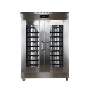 Nouveau <span class=keywords><strong>Four</strong></span> de Fermentation de Boulangerie Haute Capacité <span class=keywords><strong>à</strong></span> Double <span class=keywords><strong>Porte</strong></span>, 26 Plateaux, avec Vapeur, Étuve de Pâte Automatique pour Eau, Maïs, Lait, Sucre - Product Image 6