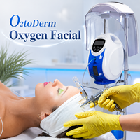 Appareil facial à oxygène O2toDerm de Corée, machine à oxygène à haute concentration, appareil hydratant pour salon de beauté et spa