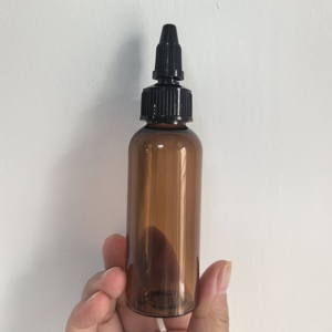 <span class=keywords><strong>Botellas</strong></span> <span class=keywords><strong>de</strong></span> <span class=keywords><strong>plástico</strong></span> ámbar <span class=keywords><strong>con</strong></span> boquilla superior giratoria negra Botella <span class=keywords><strong>de</strong></span> <span class=keywords><strong>plástico</strong></span> superior trenzada Tapa giratoria <span class=keywords><strong>de</strong></span> botella <span class=keywords><strong>de</strong></span> 2oz 60ml - Product Image 5