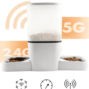 เครื่องให้อาหารแมวอัตโนมัติ 6 ลิตร พร้อมกล้องอัจฉริยะ - ตู้จ่ายอาหารแบบติดต่อกัน ขายดี - Product Image 4