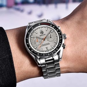 BENYAR BY5194 일본 미요타 무브먼트 남성용 시계 오토매틱 날짜 표시 쿼츠 시계 C3 다이버 워치 316L Relogio Masculino 3ATM 방수 - Product Image 6