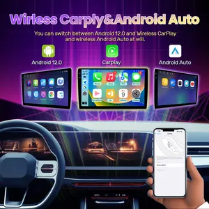 Simple suave 8 Core Wifi coche estéreo Gps navegación Auto electrónica Android 12 REPRODUCTOR DE Dvd radio de coche para Ford Fusion 2013-2019