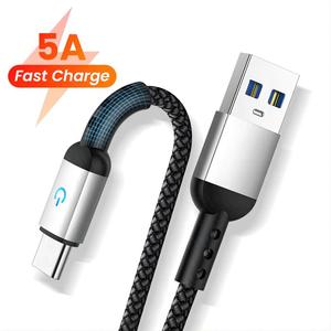 Cables de Carga Rápida USB a Tipo C Originales de Fábrica, con Trenzado de Nailon y Aleación de Aluminio, para Teléfonos Móviles Samsung Galaxy - Product Image 1