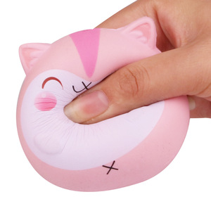 Juguete de Espuma de Poliuretano, Hamster Redondo Rosa, Juguete Antiestrés Unisex para Niños de 2 a 4 Años, Regalo - Product Image 4