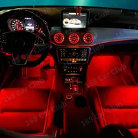 Diffuseur d'air LED à lumière ambiante pour Mercedes Classe A W176 / Classe B W246 / Classe CLA W117 / Classe GLA X156 |   Contrôle de l'écran