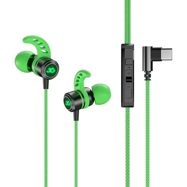 Hot Sale G29 USB-C / Type-C 1.2m Length In-Ear Gaming Wired Earphone