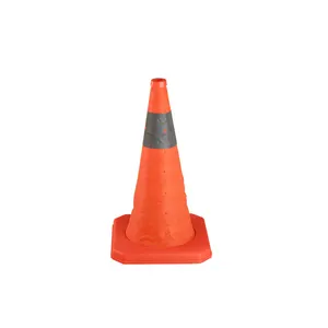 mideast standard road rubber traffic safety cone reflective road cone