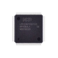 Purechip Original LPC1758FBD80 QFP80 pour microcontrôleurs ARM nouveau et BOM noyau Cortex-M3 IC
