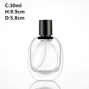 Chất lượng cao 30ml hình bầu dục chai nước hoa thủy tinh với bơm phun bơm lại phun rỗng và sậy khuếch tán cho Cologne - Product Image 6