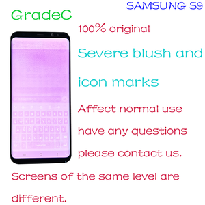 ของแท้สำหรับ <span class=keywords><strong>S9</strong></span>บวกห<span class=keywords><strong>น</strong></span>้าจอแสดงผล AMOLED หน้า<span class=keywords><strong>จอ</strong></span>สัมผัสที่มีคุณภาพสูง100% ผ่านการทดสอบการเผาไหม้เครื่องหมาย - Product Image 6