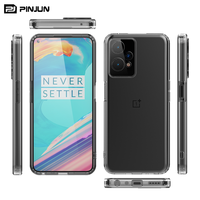 Vente en gros coque de téléphone portable mince antichoc en Silicone transparent TPU souple pour OnePlus Nord CE 2 Lite 5G