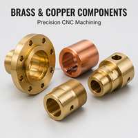 Pièces tournées de précision sur mesure en laiton et acier inoxydable usinées par CNC, connecteurs filetés, composants mécaniques usinés