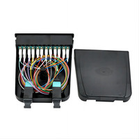 Module de cassette fibre optique 12 cœurs MPO MTP vers LC, cassette de brassage de fibres optiques multimodes OM3 OM4 pour centre de données, certifié CE ROHS REACH
