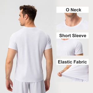 Cộng Với Kích Thước Thể Thao Ngắn Tay Top Đào <span class=keywords><strong>T</strong></span>ạo Tee <span class=keywords><strong>T</strong></span>ập Thể Dục Quần Áo Căng Nhanh Chóng Làm Khô Thoáng Khí Phòng <span class=keywords><strong>T</strong></span>ập Thể Dục Thể Thao <span class=keywords><strong>T</strong></span> Áo Sơ Mi Cho Nam Giới - Product Image 2