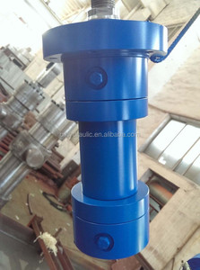 Cylindre hydraulique de poussée 1 tonne, chromé dur, double effet, en fonte, pour bras d'excavatrice - Product Image 3