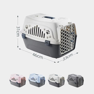 Cage de voyage portable pour animaux de compagnie Joysing, étui de <span class=keywords><strong>transport</strong></span> en plastique facile à transporter pour chiens et chats, matériau métallique - Product Image 5